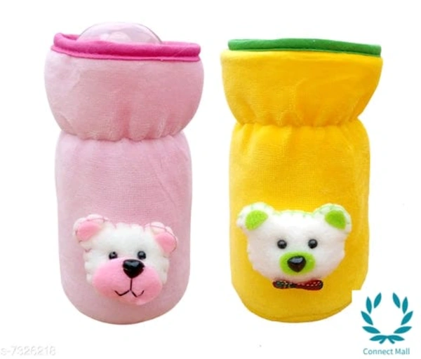 Baby Feeding Bottle Cover - Cotton, Bottle Cover, Pack Of :2